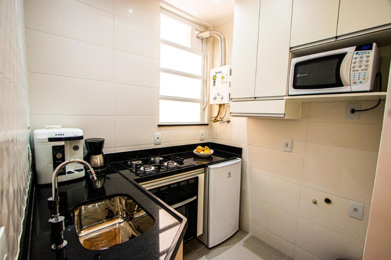 Copacabana Moderno 1 Quarto Vista Mar ريو دي جانيرو المظهر الخارجي الصورة